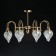 Amanda chandelier, size 76x45x76 cm, 320W 8xe14 IP 20
