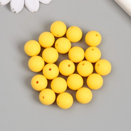 Beads for creativity plastic "Sharfran" matte d = 1.2 cm set 20 g-2