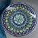Largan Rishtan ceramics "Flowers", 41 cm, blue