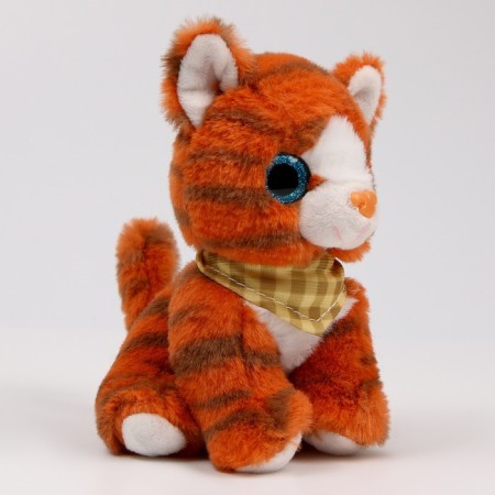 Soft toy "cat" red-3