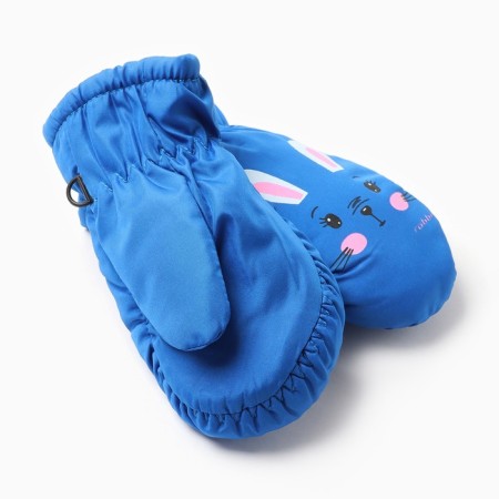 Mittens Winter Children's Minaku, col. Bright blue, rr 16 (18 cm)-1