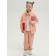 Jacket for girls, height 110 cm, peach color
