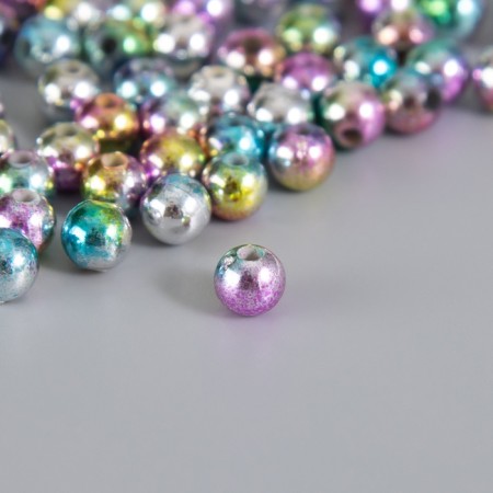 Beads for creativity Plastic "Chameleon" set 10 grams 0.6x0.6 cm-6