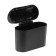 Carman-organizer for small things, intra-axalon, fastening on the door, black