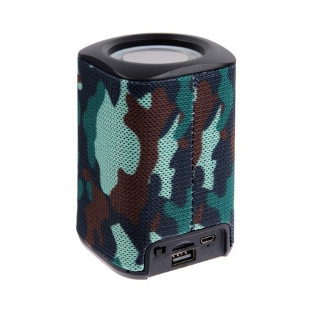 Portable column Luazon LZZ-61, 5 W, 500 mAh, backlight, Micro SD, khaki-4