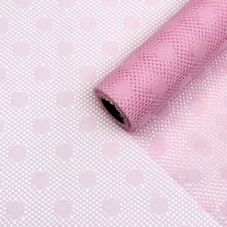 Floristic "peas", 50cm*4.5m, pink