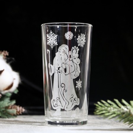 New Year! New Year's glass glass "Santa Claus", 280 ml-2
