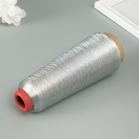 Lurex thread for creativity 3500 m, silver-1