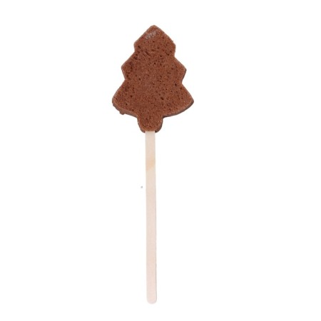 New Year. Mini chocolate cookies on the New Year's stick 15g 60pcs (2bleh30pcs)-7