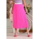 Female skirt, size 56, pink color