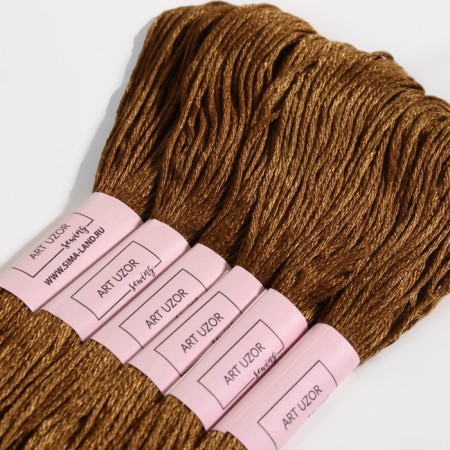 Muline threads, 8 ± 1 m, orem color # 801-2
