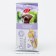 Chewing titbit snack with yogurt for puppies of small and medium breeds