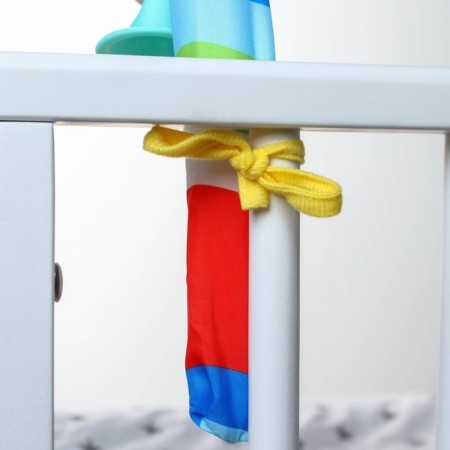 Soft game is soft on the crib, the stroller "Sun", 46-83 cm., Rattles, 5 toys, crush me-5