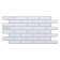 PVC panel brick pearl 485x960