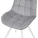 Dining stool Polini Home Verona Sm, color light gray-white