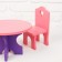 Puppet furniture "Table with chairs", 5 parts