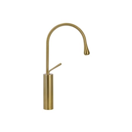 Bronze de Luxe 9015BR shell mixer, single -leaf, pour 200 mm, brass, bronze-1