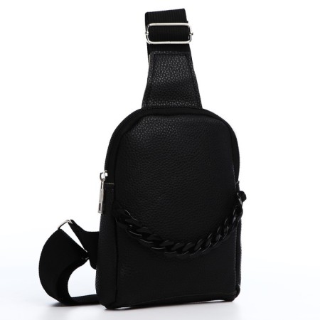 Bag over the shoulder with a chain Nazamok "Classic", 18x14x3 cm-1