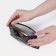 Cosmetic bag with lightning, black color