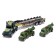 Truck inertial "tractor", with 2 machines, MIX colors
