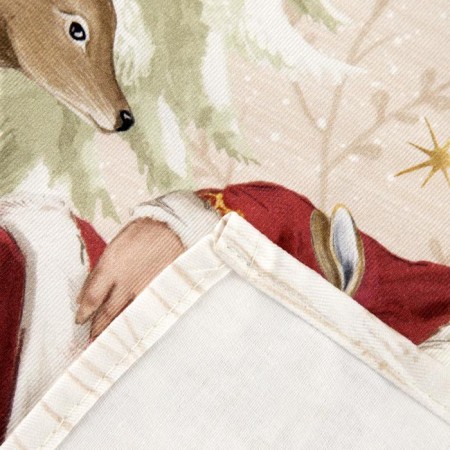 New Year's towel "Ethel" Christmas Forest 40x73 cm, 100% HL, sarzha 190 g/m2-4
