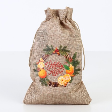 A bag with thermonacle "Eco", 16 x 24 cm +/- 1.5 cm, New Year