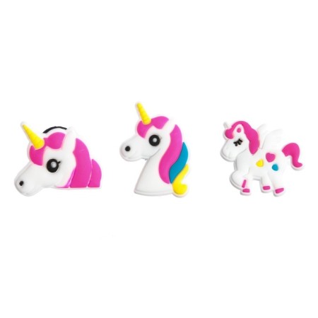 Set "Cute Bracelet", Unicorn, Silicone, Jibats 3 pcs.-2