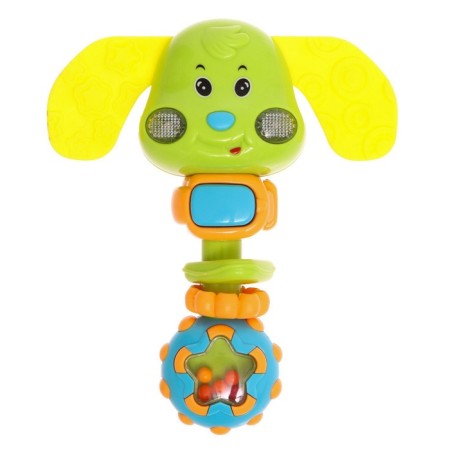 Musical rattle sound, light, color mix-6