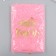 Glass beads 6/0 "pink" shines UV 450 gr.