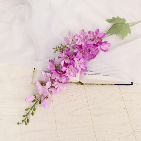Artificial flowers "Clematis" 6x80 cm, lilac-2