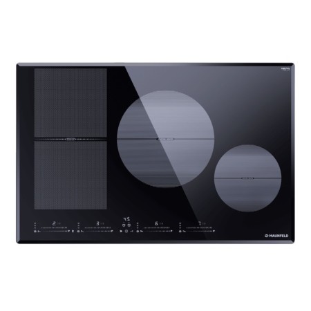 Hon surface Maunfeld CVI804SFBK Lux, induction, 4 burners, sensor, black