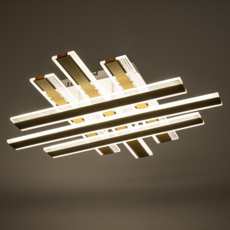 Luer with DPD "Jema" LED 160W 3000-6000W RGB gold 70x70x12cm Bayerlux-3