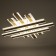 Luer with DPD "Jema" LED 160W 3000-6000W RGB gold 70x70x12cm Bayerlux
