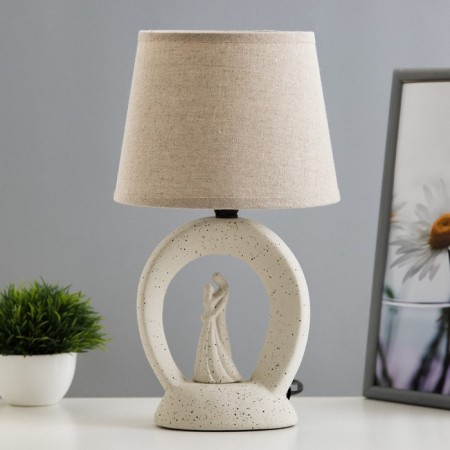 E14 40w 40w beige 20x20x34cm RISALUX desktop