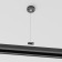 Cable suspension 1 pc, technical tra001cw-11b, 200x3,2x3.2 cm, black color