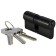 Cylinder key 70c Bl, 70 mm, black