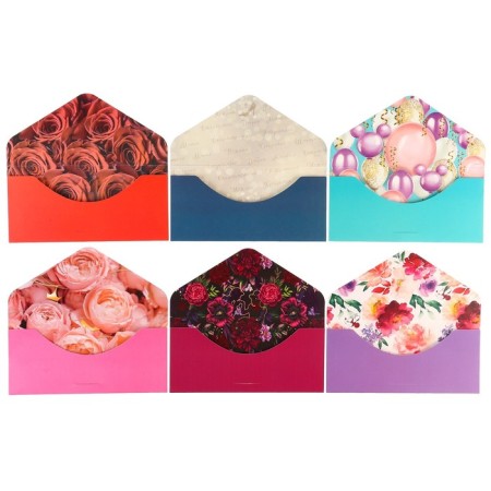 Envelope for money, soft. Tach, 19x9 cm, mix, Minnie Mouse, Mickey Mouse, princesses-2