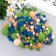 Decor for creativity "Pomponchiki. Melange" d = 1-3 cm set 135 pcs