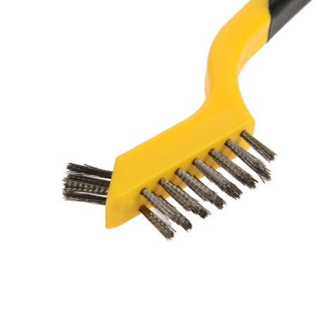 A set of brushes of metal tundra, two -component handles, small, 3 pcs.-3