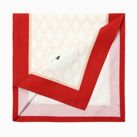 New Year. Driving Ethel Christmas Wreath "40x149 cm, 100% cotton, sarzha 190 g/m2-5