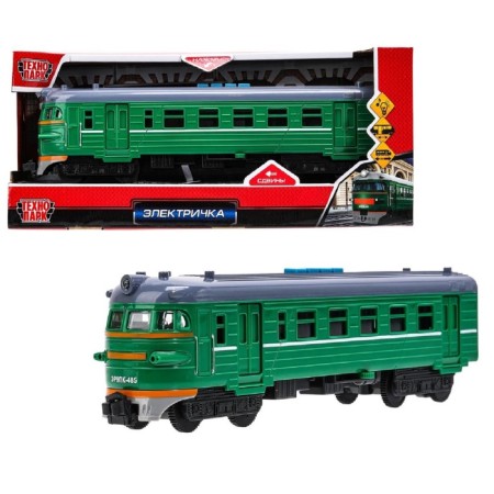 Model of the train locomotive "Electric power engine", light, sound, 30 cm, 4 buttons, inertia