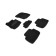 3D mats for Mitsubishi Eclipse Cross, 2017-n, black, set