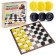Checkers "giant", 24 pcs, field 48 x 48 cm, checker 5.5 x 1.5 cm