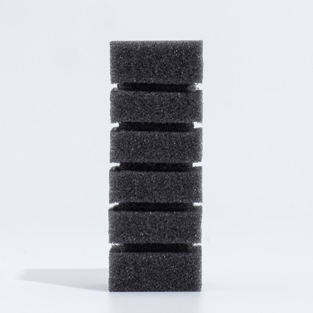 Rectangular sponge for the turbo filter No. 1, 4 x 4.5 x 11 cm, gray-2