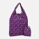 Permanent bag on the button, purple color