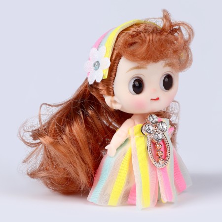 Keychain "doll" with one tail, 9 cm-1