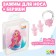 Set for swimming onlytop "Mermaid": nasal clamp, beryushi, pink color