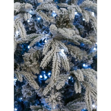 Artificial spruce Green Trees "Forest", premium, snowy, with lighting, 180 cm-4
