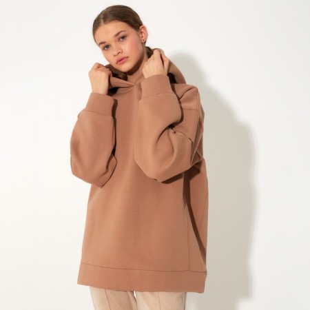Hoody women Minaku: Casual Collection, Powder Color, Size 44