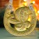 New Year. Souvenir-sloping “Health Snake”, Green, Emal, Rhil